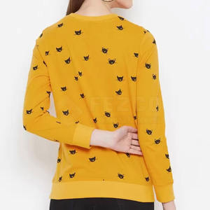 Precio al por mayor por encargo de las mujeres sudadera último estilo de ropa casual sudadera transpirable para las mujeres - Product Image 2