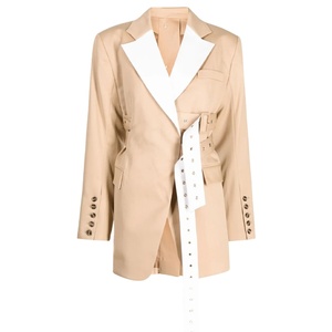 Traje Formal OEM Chaqueta de traje de oficina de alta calidad solapa clásica correa lateral manga larga moda Casual traje chaqueta para mujer 2026 - Product Image 5