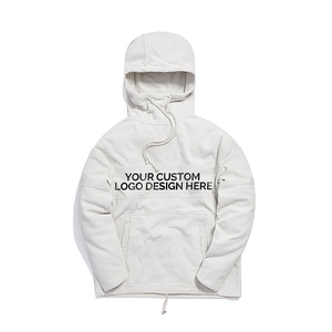 เสื้อฮู้ดดี้ผู้ชายแบบสวมหัว ผ้าฝ้าย 100% หนานุ่ม อุ่นสบาย ระบายอากาศได้ดี เป็นมิตรกับสิ่งแวดล้อม ทรงโอเวอร์ไซส์ มีกระเป๋า ผลิตตามสั่ง ขายส่งสำหรับฤดูหนาว - Product Image 6
