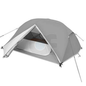 Tienda de campaña Glamping para exteriores, tienda de lona impermeable para acampar, tienda de campaña de tres a cuatro personas con algodón pesado - Product Image 1