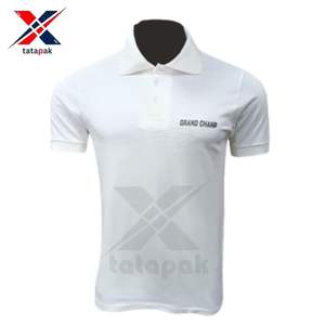 Polo de hombre bordado de algodón y poliéster de punto, camisetas deportivas de diseño personalizado, precio directo al por mayor - Product Image 2