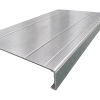 Plancher de chantier en structure métallique |   Pas de béton coulé |   Plancher en métal composite à haute résistance pour la construction