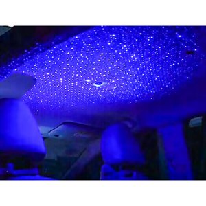 Lampada da soffitto stella Laser USB cielo stellato rosso blu atmosfera decorativa per la casa di auto con interruttore auto e moto/luci e - Product Image 2