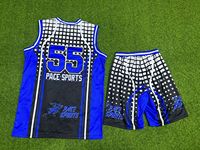 Jersey Basket Musim Panas Ukuran Besar, Anti-Bakteri, Cepat Kering, Bernapas, Desain Cetak Sendiri, Sublimasi, Bolak-Balik