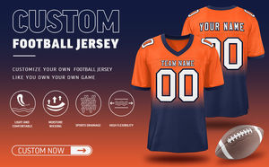 Camiseta de fútbol a precio de fábrica camiseta de fútbol americano personalizada al por mayor camiseta de fútbol americano personalizada - Product Image 3