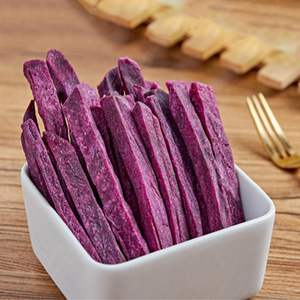 Casse-croûte secs de patate douce les plus vendus en gros lanières de patate douce violettes séchées pour les acheteurs en gros - Product Image 6