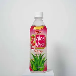 Aloe Vera bột giấy nước trái cây uống chế độ ăn uống đồ uống với Raspberry hương vị đóng chai uống miễn phí mẫu nhãn hiệu riêng xuất khẩu