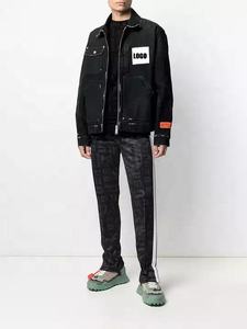 New Stylish <b>Men</b> Full Sleeve Washed <b>Jeans</b> Button Up Vintage Street Wear Slim Fit Custom Top Quality Luxury Denim Jacket <b>For</b> <b>Men</b> - Product Image 2