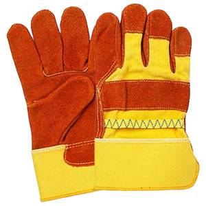 Cowhide Leather Eco-Friendly <b>Thermal</b> Touchscreen Outdoor Plain <b>Work</b> <b>Gloves</b> Heavy Duty Construction Safety Industrial <b>Gloves</b> - Product Image 2