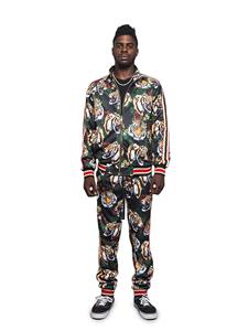 Chándal unisex con forro suave, transpirable, de secado rápido, flexible, elástico, de ajuste relajado, puños elásticos, ropa deportiva - Product Image 2