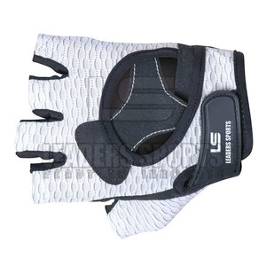 Wholesale Leather <b>Weight</b> Lifting <b>Gloves</b> Non-Slip Adjustable Wrist Strap Half Finger Gym <b>Training</b> Fitness Comfortable - Product Image 4