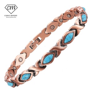 Pulsera Magnética de Cobre Puro, Terapia de Bioenergía, Pulseras de Cobre Auténtico con Imanes <span class=keywords><strong>para</strong></span> Hombres y Mujeres - Product Image 6
