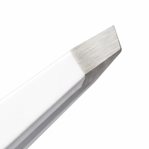 Pinzas para Cejas de Acero Inoxidable de Primera Calidad, Blancas, con Punta Inclinada, Ecológicas, Herramienta de Belleza para Depilación de Precisión - Product Image 2