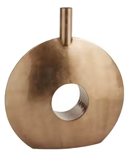 Grand Vases à tige modernes SS Table objets décoratifs Design Antique intérieur décor de mariage décoration de la maison Vase en métal moderne - Product Image 3