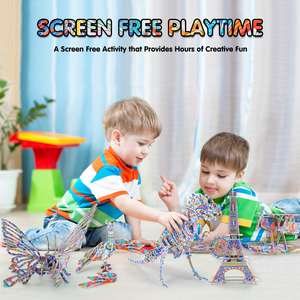 Набор для творчества и рукоделия, набор 3D раскрасок, игрушки на день рождения, подарок для детей - Product Image 5