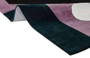 Alfombras de lana con mechones a mano únicas y suaves, precio al por mayor, diseño Vintage, alfombras con mechones a mano al por mayor, alfombra con mechones a mano para sala de estar - Product Image 3