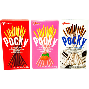 Palitos de Pocky al Por Mayor con Sabor a Melocotón y Lichi 31g x 10 Cajas x 6 Bloques, Palitos de Galleta Pocky con Sabor a Crema y Galleta 40g x 10 Cajas - Product Image 2