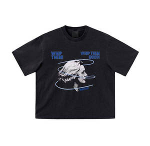 Camiseta lisa en blanco al por mayor Impresión digital personalizada logotipo digital Marca poliéster algodón - Product Image 5