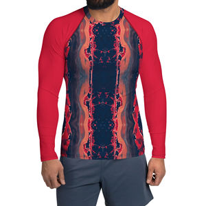 Nueva Llegada, Camiseta de Protección Solar con Estampado por Sublimación, Mejor Precio, Nueva Camiseta de Protección Solar Elegante de Alta Calidad Personalizada para Hombre - Product Image 1