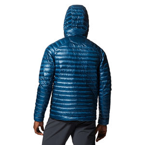 Veste d'homme de luxe imperméable de marque personnalisée OEM, vêtements pour hommes grande taille, manteaux légers à capuche pour l'hiver, veste pour hommes - Product Image 5