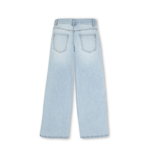 Jeans en denim délavé pour filles, dernier design tendance, qualité supérieure, coupe ample/ajustée personnalisée, style décontracté élégant, en provenance du Bangladesh - Product Image 4