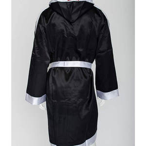 Bata de boxeo de satén ligera 2026 con capucha Fabricante de ropa deportiva OEM para boxeo y MMA - Product Image 4