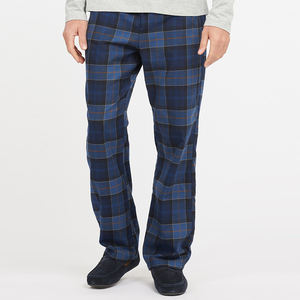 Summer 2025 Black and Blue <b>Men's</b> Custom Canvas Casual <b>Pyjama</b> Pants - Product Image 1