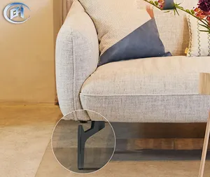 BN personaliza pés modernos dourados do sofá do estilo do metal dos pés da mobília do cromo para a cama home