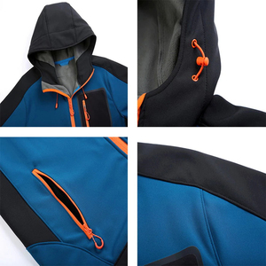 Profesional nueva llegada Thin Softshell hombre chaquetas de alta calidad logotipo personalizado impresión OEM servicio chaqueta para hombre - Product Image 6