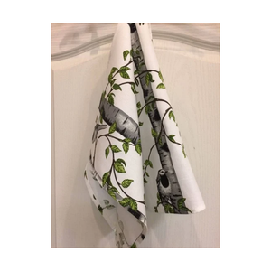 Toallas de cocina bordadas de algodón puro con rayas del desierto de Golf respetuosas con el medio ambiente, 45x65cm, 200 GSM, secado rápido, textil sostenible antiretráctil - Product Image 2