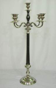 Candelabros decorativos Fancy 9 Lite aspecto Premium lujo real estilo único bodas elegantes candelabros de pie pieza central - Product Image 4