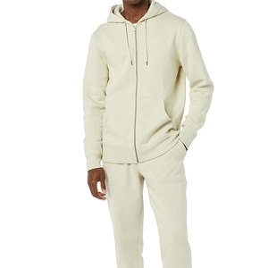 Custom Vintage Washed <b>Pullover</b> Hoodie Set <b>for</b> <b>Men</b> Heavyweight Polyester/Cotton Zippered Loose Fit Winter Wear - Product Image 2