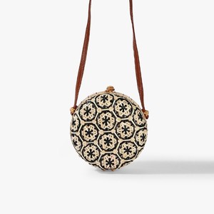 Sac élégant en bambou noir à longue poignée pour dames sacs à main d'été tissés de luxe avec poignées OEM accepté - Product Image 1