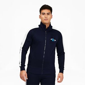 High Quality Vintage Men's Streetwear Track Suit Screen Printed Zipper up Sweat Hoodie Suit Flared <b>Sweatpants</b> <b>Set</b> - Product Image 2