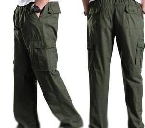 Pantalones Cargo Ropa DE TRABAJO Cargo Sartenes con bolsillo lateral Pantalones completos Pantalones casuales para hombres Pantalones al aire libre Pantalones Cargo - Product Image 6