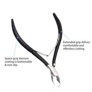 Wholesale Professional Stainless Steel Cuticle Nippers Double Spring <b>Toe</b> Nail Cuticle Clipper Plier Cuticle Nipper - Product Image 4