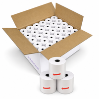 Gulungan Kertas Thermal Bebas BPA 57x40mm 80x80mm untuk Hotel dan Perusahaan Katering Kertas Kasir Grosir dalam Jumlah Besar