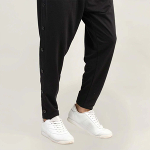 Pantalons de survêtement évasés légers personnalisés, lavage à l'acide, pour hommes, imprimé graphique évasé, délavé au soleil, pour un style décontracté, 100% coton, vente en gros - Product Image 4