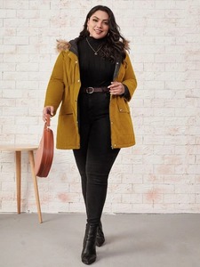 แจ็กเก็ตขนเป็ดผ้าทอสำหรับผู้หญิง, ดีไซน์ใหม่ให้ความอบอุ่นน้ำหนักเบากันน้ำระบายอากาศได้ดีมีฮู้ดหนาสำหรับฤดูหนาว - Product Image 5