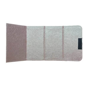 Vente chaude, bonne qualité, étui de rangement portable personnalisé en similicuir pour pinces à cils, organiseur pour pinces à cils - Product Image 5