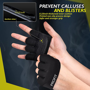 Guantes Deportivos Personalizados de Medio Dedo, Ligeros, Transpirables, de Nailon, Unisex, Diseño 2026 de SMART SHINE ENTERPRISES, Precio al por Mayor - Product Image 3