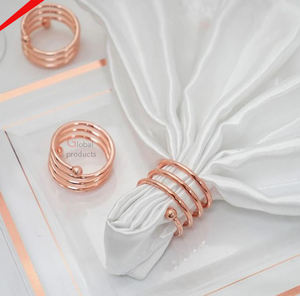 Rond de serviette martelé de forme ronde le plus vendu pour le restaurant et le bar de l'hôtel - Product Image 5