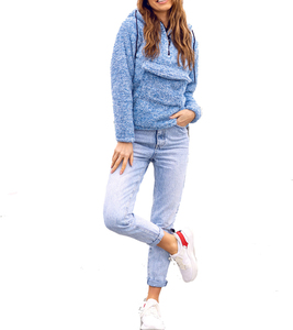 Abrigo de Piel de Zorro para Mujer, Directo de Fábrica, Lujoso, Esponjoso, Chaqueta con Capucha, Abrigo de Piel Genuina Tejida para Invierno, Sudadera con Capucha - Product Image 6