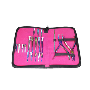 Outils d'extension de cheveux très demandés, kit d'extension de cheveux micro-link avec revêtement en titane, pinces et clips pour usage en salon - Product Image 5