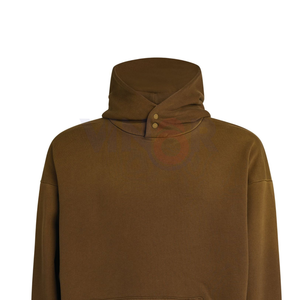 Sudadera con Capucha Personalizable para Hombre, 100% Algodón, Gruesa, Ecológica, de Invierno, con Forro Polar, 2 Piezas, Marca Personalizada, Térmica - Product Image 2