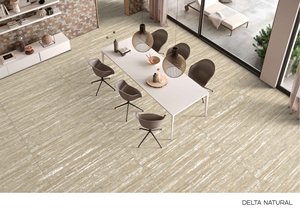 Carreaux de porcelaine Delta Natural New Edition 600x1200mm Carreaux de sol Finition mate Carreaux gris émaillé 60x120 cm - Product Image 2