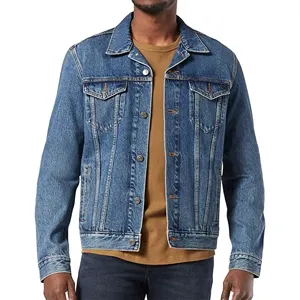 Bomber personalizzato uomo inverno nuovi vestiti giacca a vento all'aperto Plus Size giacche per uomo 2023 giacca di jeans all'ingrosso da uomo
