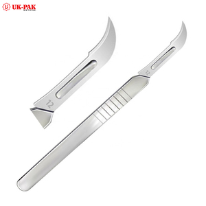Nouvelles lames de scalpel chirurgical dentaire UK PAK, conception OEM, manuelles, certifiées CE, vente chaude, prix bas - Product Image 3