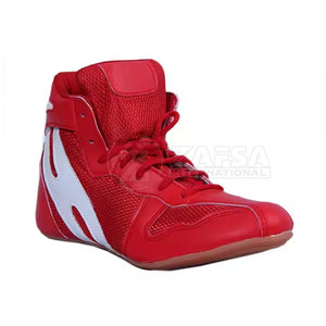 Zapatos de boxeo de nuevo diseño al por mayor botas deportivas de cuero con equipo bóxer - Product Image 6
