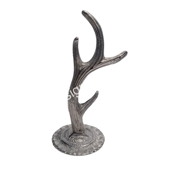 Decorative Antler Style stand For Tabletop Anti Slip Base made In India Metal Solid Object Paper Weight For Office Accessory